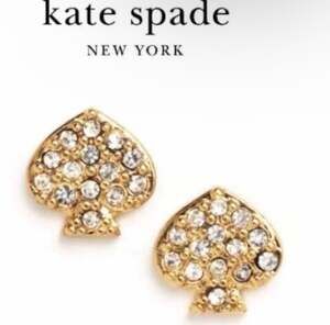 Kate Spade New York Everyday Spade Pave Crystal Stud Earrings Gold-Tone